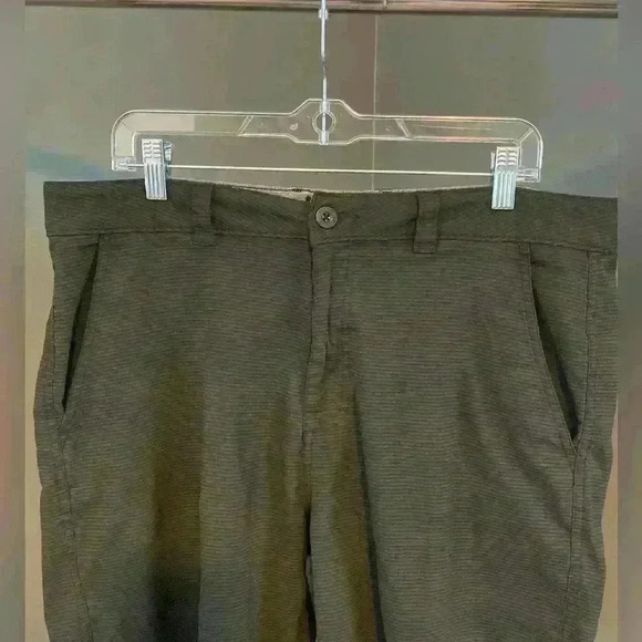 Men’s Hang Ten Quick Dry Shorts Size 36 Black Striped - Picture 6 of 11